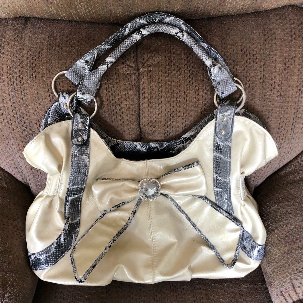 VINTAGE Snake Print Purse